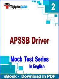 APSSB Driver PDF Book In English - Question Paper
