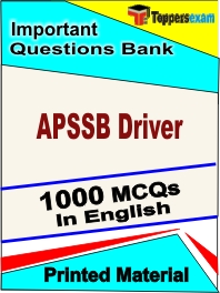 APSSB Driver Book in English - Objective MCQ