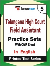 Telangana High Court Field Assistant Book in English - Mock Test / Practice Set