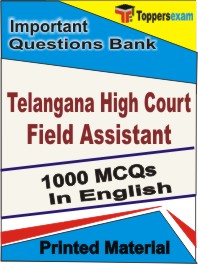 Telangana High Court Field Assistant Book in English - Objective MCQ