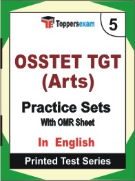 OSSTET TGT (Arts) Book in English - Mock Test / Practice Set