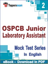 OSPCB Junior Laboratory Assistant Test PDF Book In English - Question Paper