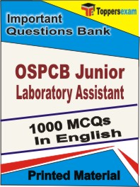 OSPCB Junior Laboratory Assistant Book in English - Objective MCQ