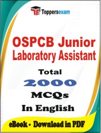 OSPCB Junior Laboratory Assistant PDF Book In English - MCQ / Objective Questions