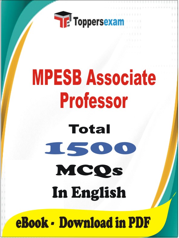 MPESB Associate Professor PDF Book In English - MCQ / Objective Questions