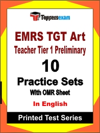 EMRS TGT Art Teacher Tier 1 Preliminary Book in English - Practice Set