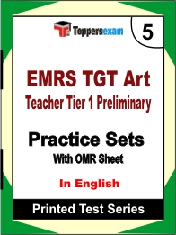 EMRS TGT Art Teacher Tier 1 Preliminary Book in English - Mock Test / Practice Set