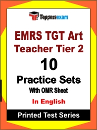 EMRS TGT Art Teacher Tier 2  Book in English - Practice Set