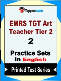 EMRS TGT Art Teacher Tier 2  Book in English - Question Paper / Practice Set