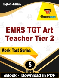 EMRS TGT Art Teacher Tier 2  PDF Book In English - Practice Set