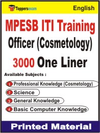 MPESB ITI Training Officer (Cosmetology) One Liner Book in English
