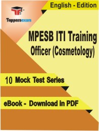 MPESB ITI Training Officer (Cosmetology) PDF Book In English - Mock Test/Practice Set
