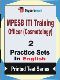 MPESB ITI Training Officer (Cosmetology) Book in English - Question Paper / Practice Set