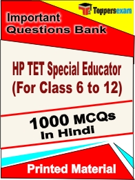 HP TET Special Educator (For Class 6 to 12) Book in Hindi - Objective MCQ