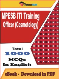 MPESB ITI Training Officer (Cosmetology) PDF Book In English - MCQ / Objective Questions