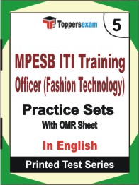 MPESB ITI Training Officer (Fashion Technology) Book in English - Mock Test / Practice Set