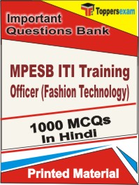 MPESB ITI Training Officer (Fashion Technology) Book in Hindi - Objective MCQ