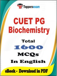 CUET PG Biochemistry PDF Book In English - MCQ / Objective Questions