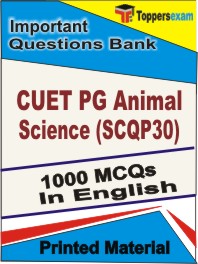 CUET PG Animal Science (SCQP30) Book in English - Objective MCQ
