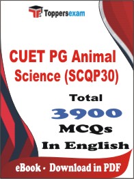 CUET PG Animal Science (SCQP30) PDF Book In English - MCQ / Objective Questions