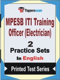 MPESB ITI Training Officer (Electrician) Book in English - Question Paper / Practice Set