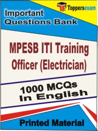 MPESB ITI Training Officer (Electrician) Book in English - Objective MCQ
