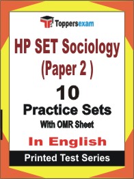 HP SET Sociology (Paper-2) Book in English - Practice Set