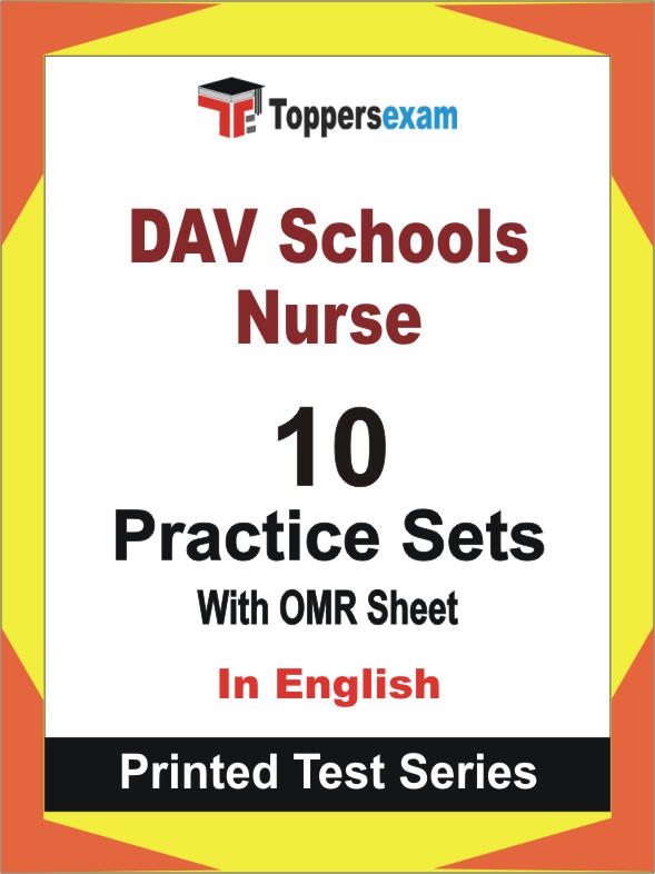 DAV Schools Nurse Book in English - Practice Set