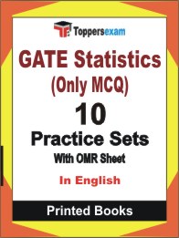 GATE Statistics (Only MCQ) Book in English - Practice Set