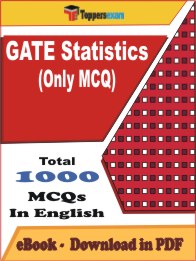 GATE Statistics (Only MCQ) PDF Book In English - MCQ / Objective Questions
