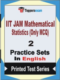 IIT JAM Mathematical Statistics (Only MCQ) Book in English - Question Paper / Practice Set