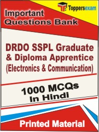 DRDO SSPL Graduate & Diploma Apprentice (Electronics & Communication) Book in Hindi - Objective MCQ