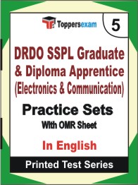 DRDO SSPL Graduate & Diploma Apprentice (Electronics & Communication) Book in English - Mock Test / Practice Set
