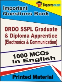 DRDO SSPL Graduate & Diploma Apprentice (Electronics & Communication) Book in English - Objective MCQ