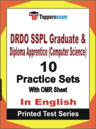 DRDO SSPL Graduate & Diploma Apprentice (Computer Science) Book in English - Practice Set