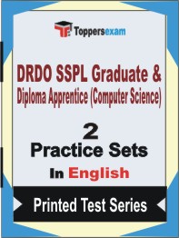 DRDO SSPL Graduate & Diploma Apprentice (Computer Science) Book in English - Question Paper / Practice Set