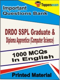 DRDO SSPL Graduate & Diploma Apprentice (Computer Science) Book in English - Objective MCQ