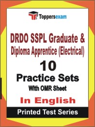 DRDO SSPL Graduate & Diploma Apprentice (Electrical) Book in English - Practice Set