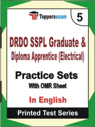 DRDO SSPL Graduate & Diploma Apprentice (Electrical) Book in English - Mock Test / Practice Set