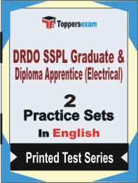 DRDO SSPL Graduate & Diploma Apprentice (Electrical) Book in English - Question Paper / Practice Set