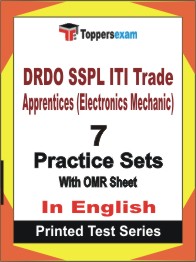 DRDO SSPL ITI Trade Apprentices (Electronics Mechanic) Book in English - Practice Set