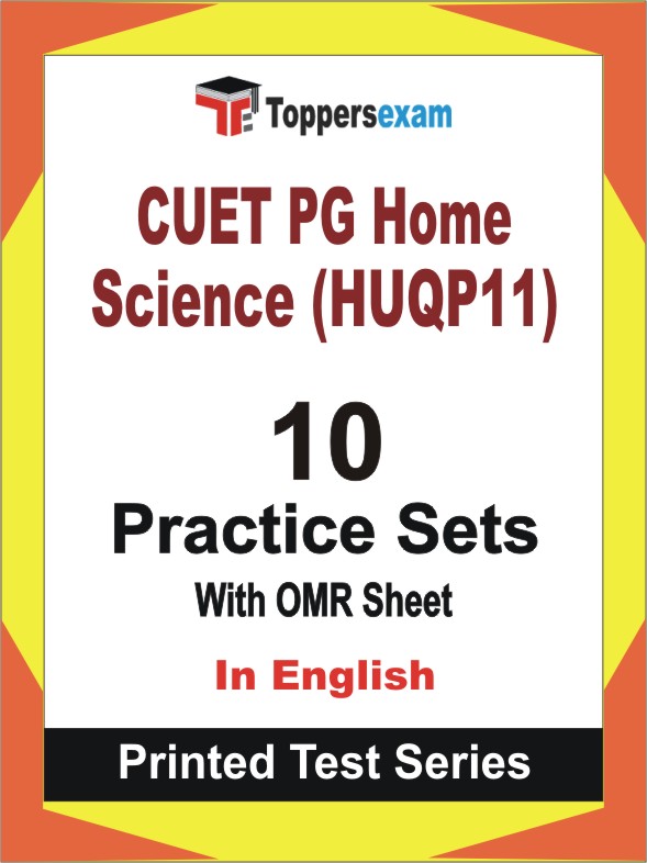 CUET PG Home Science (HUQP11) Book in English - Practice Set
