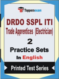 DRDO SSPL ITI Trade Apprentices (Electrician) Book in English - Question Paper / Practice Set
