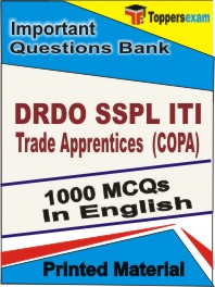 DRDO SSPL ITI Trade Apprentices (COPA) Book in English - Objective MCQ