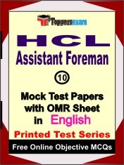 HCL Assistant Foreman Exam Mock Test Papers (Book) in English