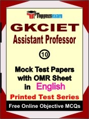 GKCIET Assistant Professor Exam Mock Test Papers (Book) in English