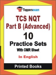 TCS NQT Part B (Advanced) Book in English - Practice Set