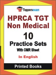 HPRCA TGT Non Medical Book in English - Practice Set