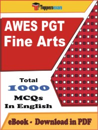 AWES PGT Fine Arts PDF Book In English - MCQ / Objective Questions