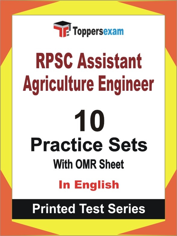 RPSC Assistant Agriculture Engineer Book in English - Practice Set